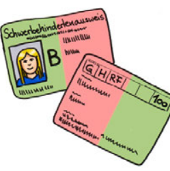 Schwerbehindertenausweis